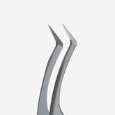 Пінцет професійний з насічками для вій EXPERT 45 TYPE 2 (L-образний, 40')